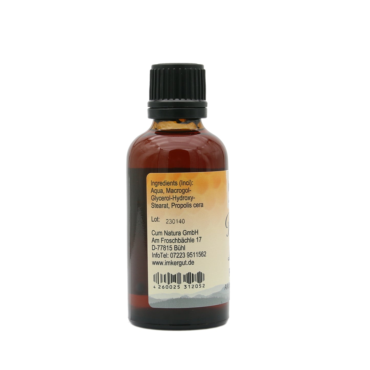 Propolind Propolis Lösung 50ml - alkoholfrei und wasserlöslich