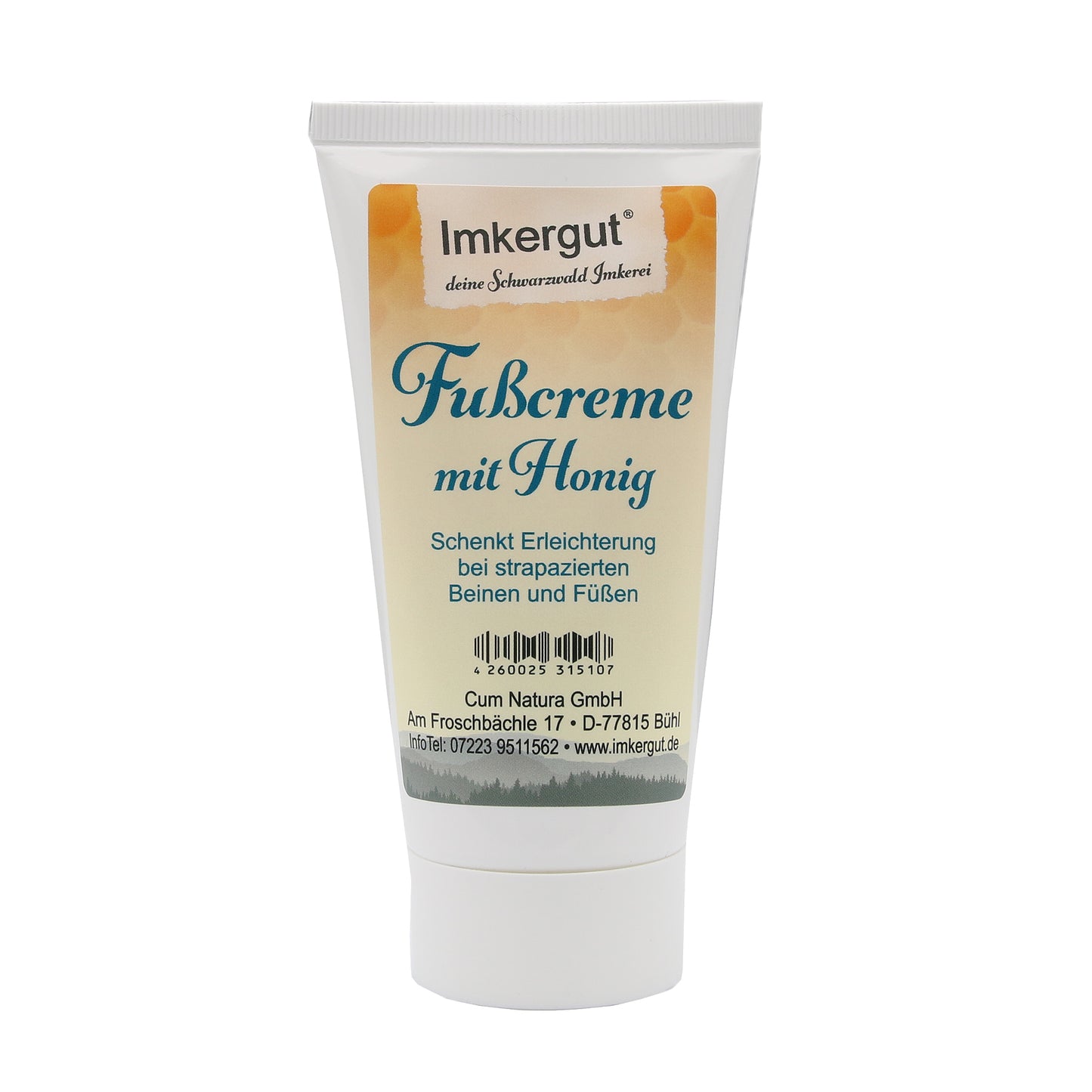 Bienen Fuß- und Beincreme mit Honig 75ml