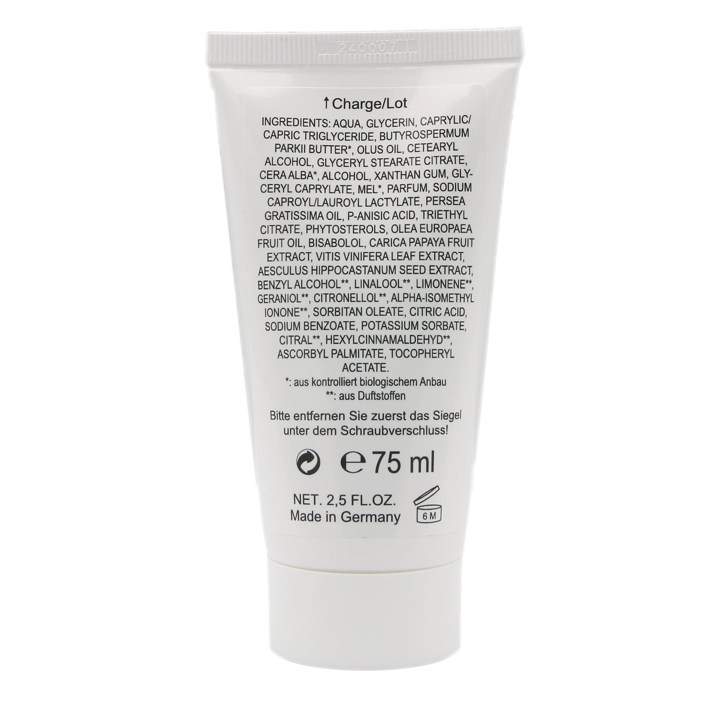Bienen Fuß- und Beincreme mit Honig 75ml