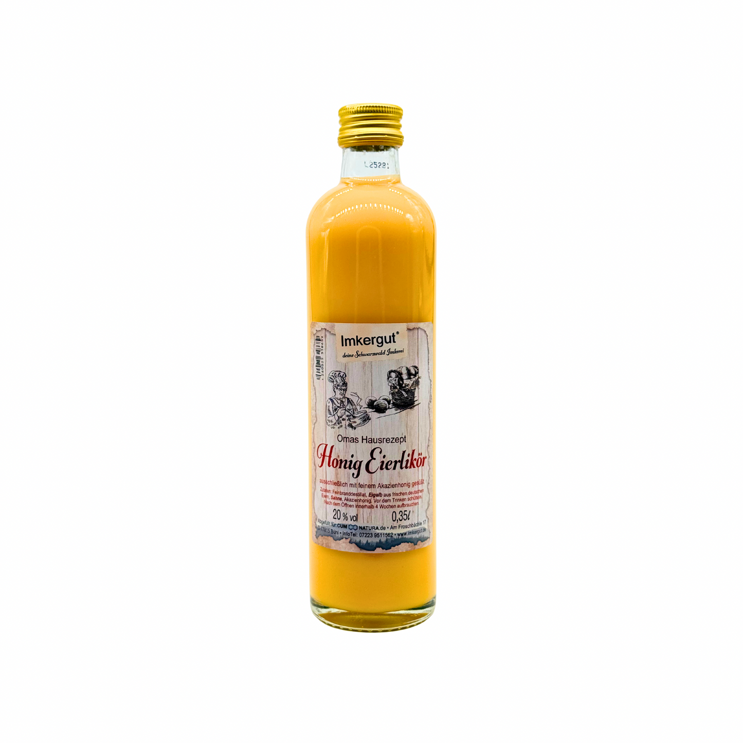 Honig Eierlikör mit Akazienhonig | 0,35l