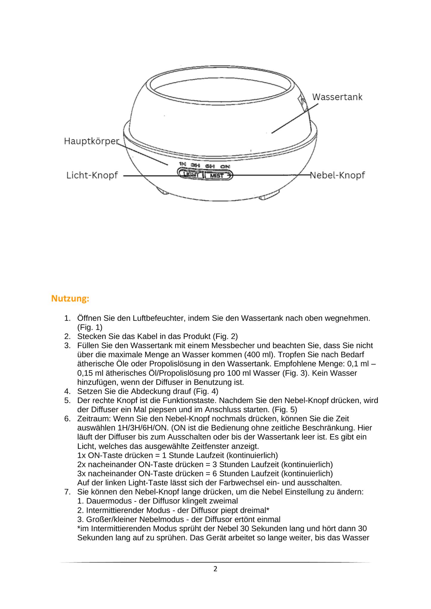 Propolis Verdampfer & Aroma Diffusor 2.0