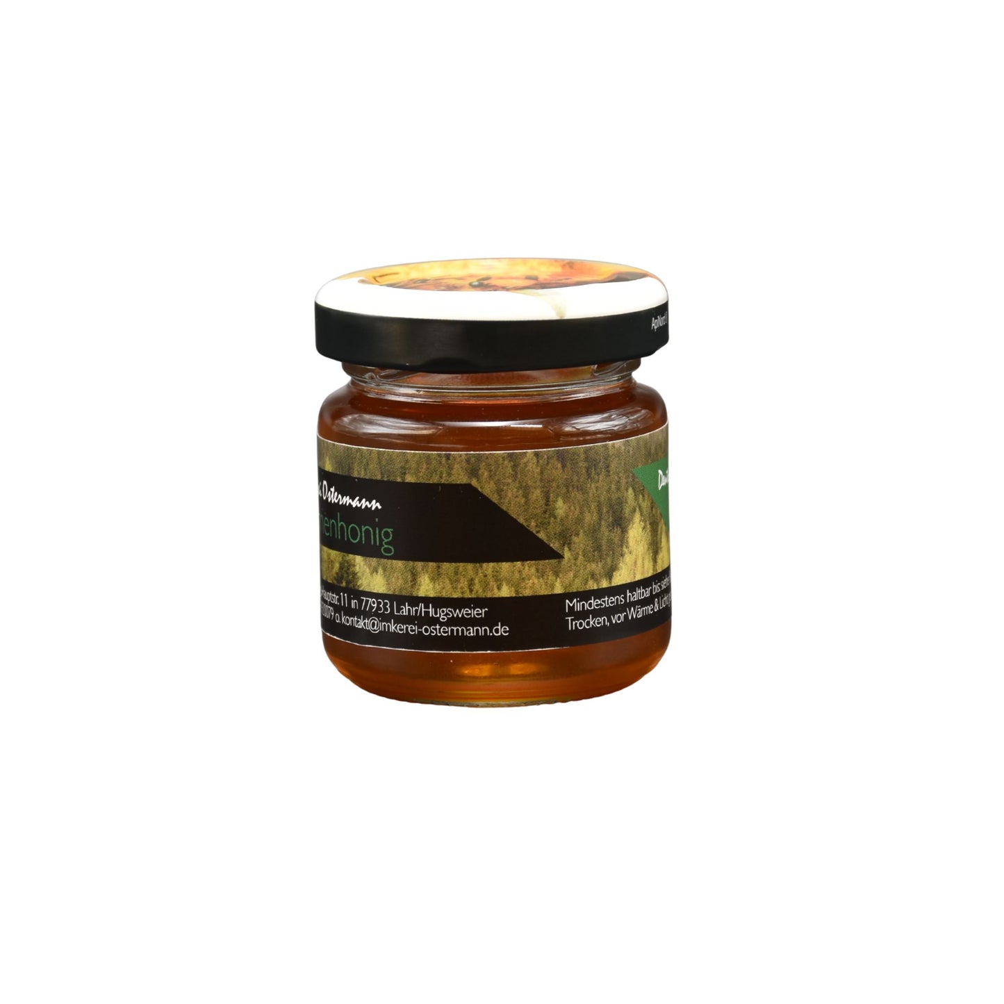 Edler Tannenhonig im 50g Mini-Glas. Harzig-würzig & tiefdunkel – der König unter den Honigen. Perfekt als exklusives Gastgeschenk oder zum Probieren. Jetzt online bestellen!