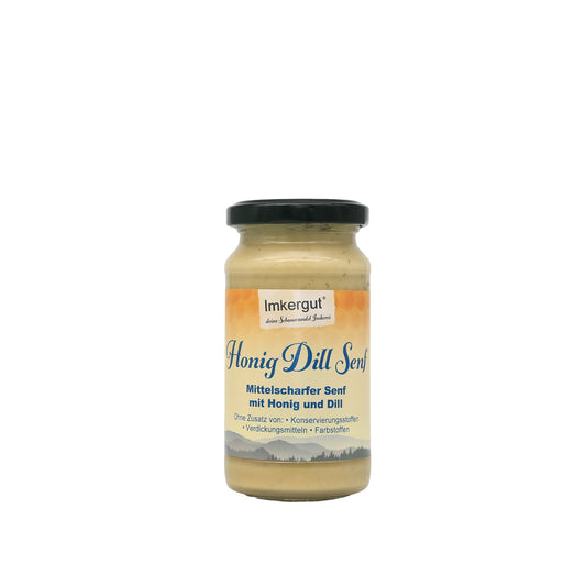 Honig Dill Senf im 200g Glas 