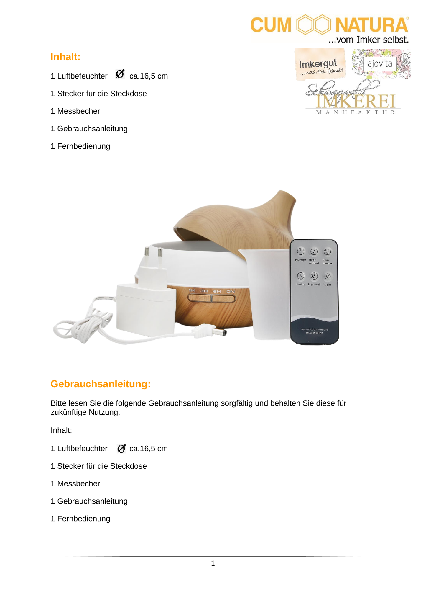 Propolis Verdampfer & Aroma Diffusor 2.0