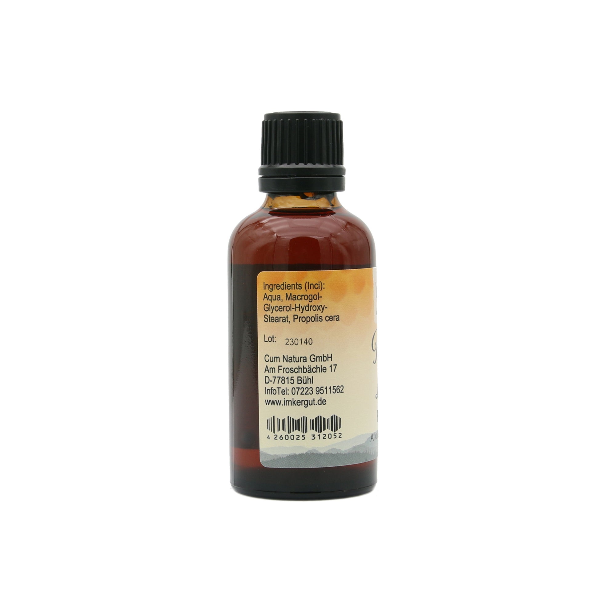 Inhaltsstoffe der Propolind Propolis Lösung