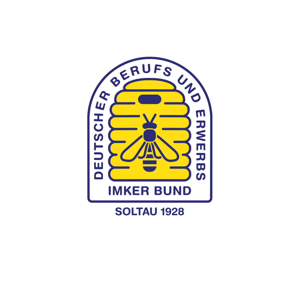 Offizielles Logo des Deutschen Berufs- und Erwerbsimkerbundes e.V. als Zeichen für qualitätsorientierte und nachhaltige Imkerei der Imkerei Ostermann in Lahr Schwarzwald. 