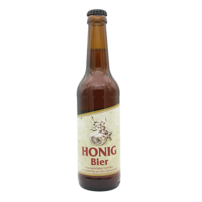 Honig Bier mit Schwarzwälder Waldhonig in der 0,33l Flasche