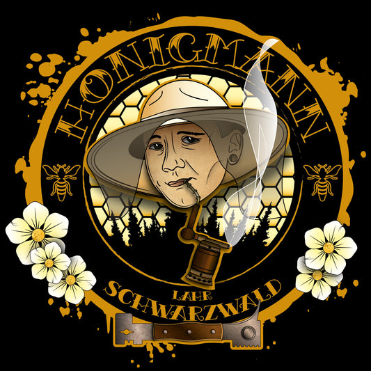 Logo der Imkerei Ostermann - Der Honigmann aus Lahr Schwarzwald - Echter deutscher Honig aus der Region (Ortenau)