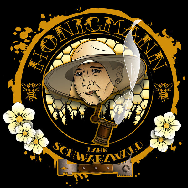 Logo der Imkerei Ostermann - Der Honigmann aus Lahr Schwarzwald - Echter deutscher Honig aus der Region (Ortenau)