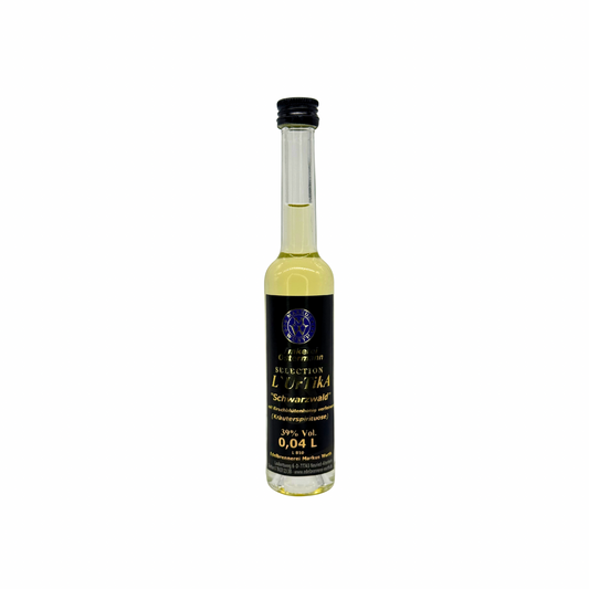Kleine L'Urtika Flasche (4cl) - Brennessellikör mit Kirschblütenhonig vom Imker
