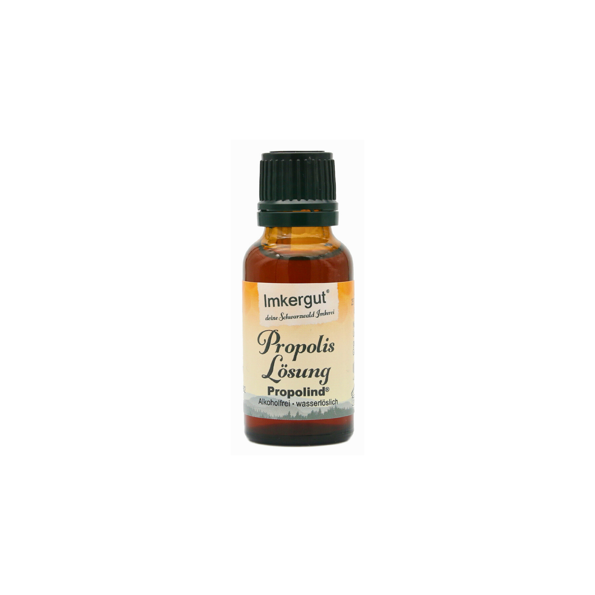 Propolis 20ml Tropfen - wasserlösliche und alkoholfreie Propolis-Lösung zur einfachen Einnahme in Wasser oder Tee.